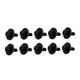 thumbnail image 2 of Advancent 10 piezas de tornillos de orejetas de tambor de percusión portátil de Metal, piezas de reparación de Hardware de montaje de repuesto Accesorios para instrumentos musicales Negro WC23, 2 of 6