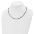 thumbnail image 3 of Leslie Sterling Silver Flat D.C Spiga Necklace, 3 of 3