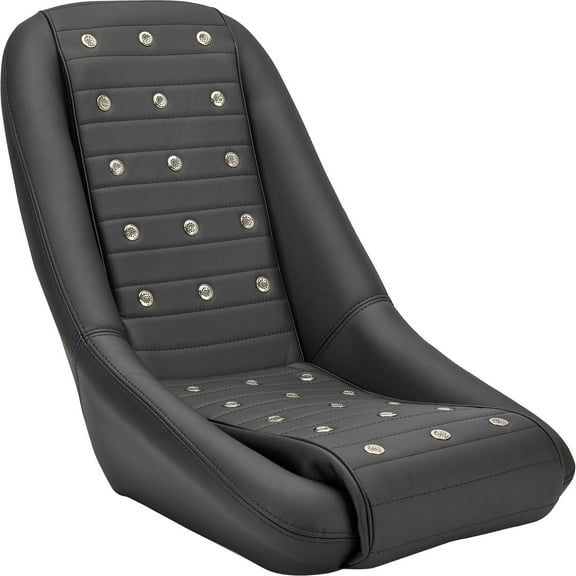 EMPI 62-2881-0 Low-Back Roadster Style Seat W/Polished Vent Grommets