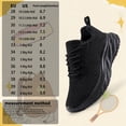 thumbnail image 4 of CZV Boys Girls Shoes Kids Sneakers with Non-Slip Breathable Lightweight Tennis Athletic Running Black Shoes for Little Kid & Big Kid, 4 of 8