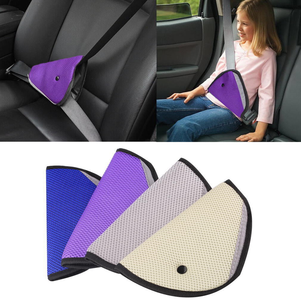 For Baby Kids Car Safety Cover Strap Adjuster Pad Harness Seat Belt Clip 