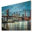 thumbnail image 1 of Design Art - Brooklyn Bridge and Skyscrapers, 1 of 5