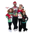 thumbnail image 5 of Jollidays Men's Christmas Bulldog Long Sleeve Crewneck Ugly Christmas Sweater, Sizes S-2XL, 5 of 5