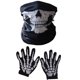 thumbnail image 1 of Juego de guantes de esqueleto de Halloween y mascarilla de calavera, accesorios para fiesta de cumpleaños, 1 of 5