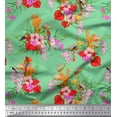 thumbnail image 1 of Soimoi Poly Georgette Fabric Dot,Coffee & Cupcake Food Printed Craft Fabric by The Yard 52 Inch Wide, 1 of 3