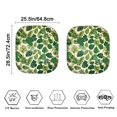 thumbnail image 3 of Binienty Palm Leaf Car Windshield Sun Shade Front Windshield Shade for Sun 2-Piece Foldable Car Windshield Sun Shade Automotive Front Window Sunshade Protector, 3 of 6