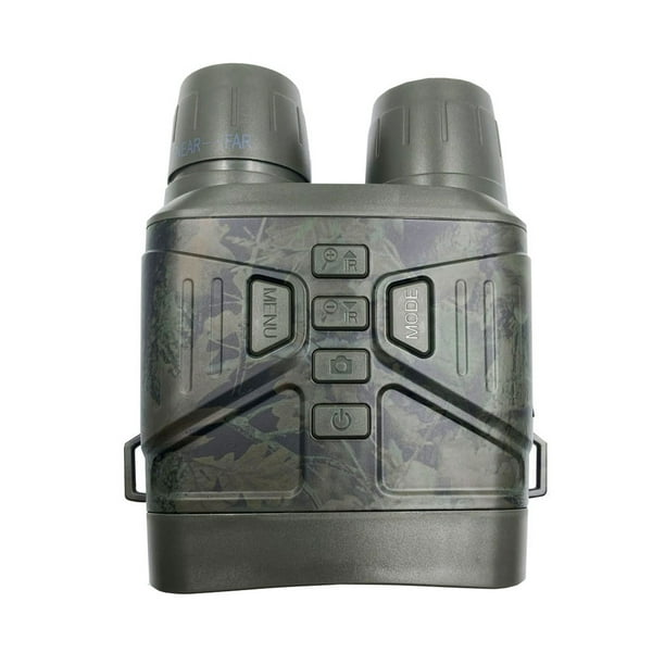 Greeniant Mini binoculares plegables de largo alcance con poca luz, visión nocturna, gafas de observación, equipo óptico profesional 4K para Caza