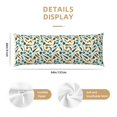 thumbnail image 3 of Disketp Fathers day Print Body Pillow Cover - Super Soft 20x54 Body Pillow Case,Long Side Hidden Zipper, 3 of 8