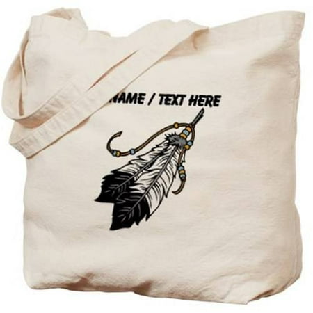 Cafepress Personalized Custom Native American Feathers Tote Bag