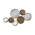 thumbnail image 3 of Sagebrook Home METAL 39" MIRRORED WALL DECOR,GOLD, WB, 3 of 4