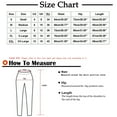 thumbnail image 3 of Utoimkio Capri Yoga Leggings for Women Summer Casual Stretch Straight Leg Sweatpants High Waisted Button Down Cropped Yoga Gym Pants for Women, 3 of 8