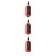 thumbnail image 2 of Monstrate Ambientador Ionizador Colgando del cuello 1200W/cm³ Generador de iones negativos de bajo ruido Refrescar al aire libre Smog Hogar Rojo Type1 NO1, 2 of 6