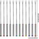 thumbnail image 2 of 12pcs Fondue Forks, 9.5 inch Stainless Steel Fondue Sticks with Heat Resistant Handle for Cheese Chocolate, 2 of 5