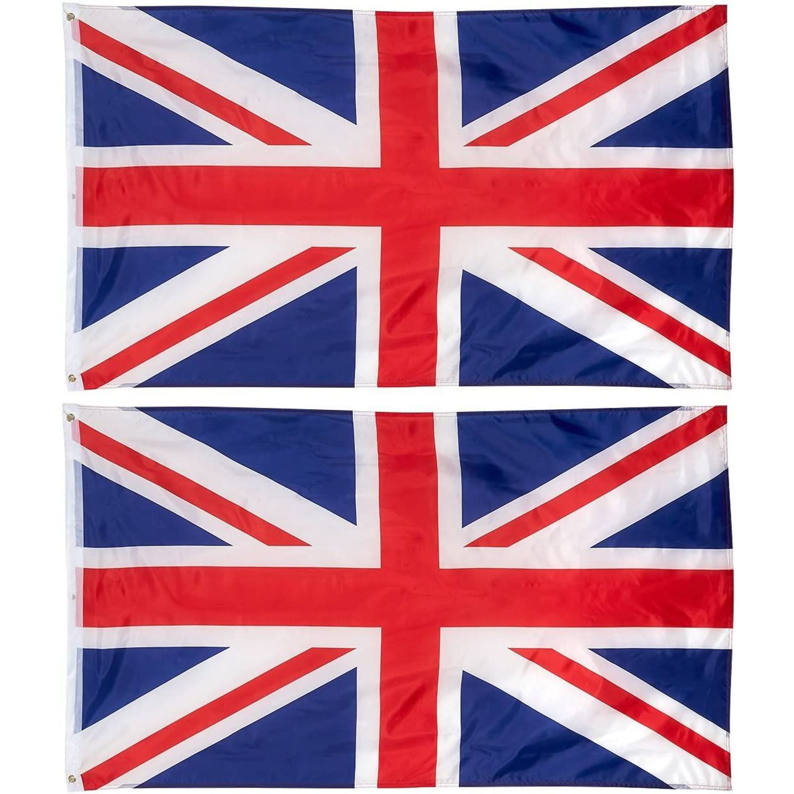GREAT BRITAIN UK MINI POLYESTER INTERNATIONAL FLAG BANNER 3 X 5 INCHES 