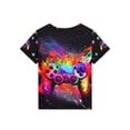 thumbnail image 6 of QEFJNO 3-12Y Kids Boys Pajamas Set 2 PCS Short Sleeve Top and Shorts Pants for Toddler Boys Gamer Pjs Summer, 6 of 13
