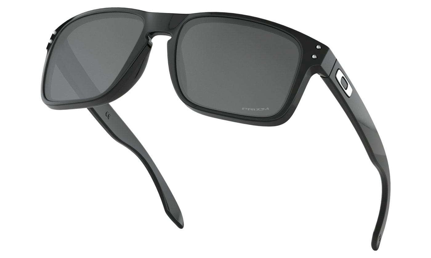 Oakley sunglasses OO9102 Holbrook (F4) matte brown tortoise with prizm black lenses, 57mm