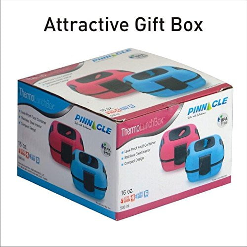 pinnacle insulated leak proof lunch box