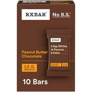 RXBAR Protein Bars Gluten-Free, Peanut Butter Chocolate, 10 Count ( 4 Pack )