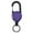 Purple, variant on Retractable Keychain,Heavy Duty Carabiner Badge Holder,Multitool Carabiner Badge Holder, Retractable Keychain Clip Holder,Upgraded Stainless Steel Cord, Suitable for Outdoor Work(Orange)