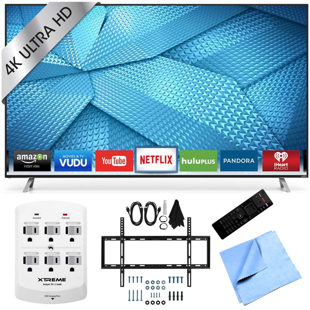 Vizio M60C3 60Inch 240Hz 4K Ultra HD Smart LED HDTV Slim Flat Wall