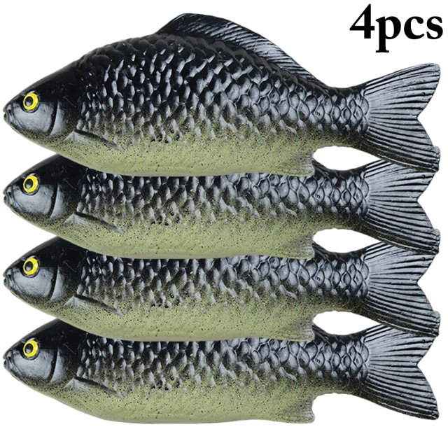 Coofit Poissons Artificiels Simulés Réalistes Multi-Usages Aliments Artificiels Accessoires Photo
