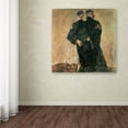 thumbnail image 3 of Egon Schiele 'The Hermits' Canvas Art, 3 of 3