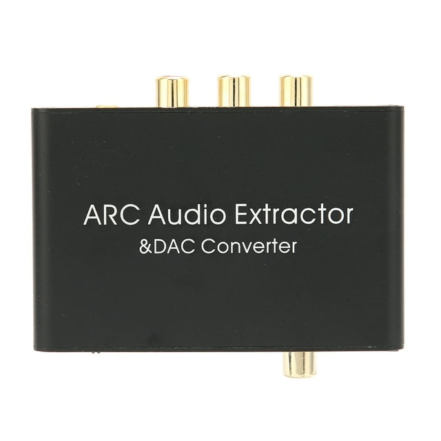 Interface HD Interface Multimédia Extracteur d'Arc Convertisseur Numérique vers Analogique Audio DAC pour HDTV DVD