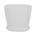 thumbnail image 2 of Travelwant Plastic Plant Pot with Saucers Flower Pots Planters Nursery Pots for Outdoor Indoor Plants Gardening Containers, 2 of 7