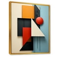 thumbnail image 2 of Designart "Essential Geometry Forms In Multicolor I" Modern Geometric Floater Framed Wall Art Prints, 2 of 5