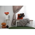 thumbnail image 5 of Simply Daisy Cat Clowder Sage Halloween Chenille Area Rug, 5' Round, 5 of 5
