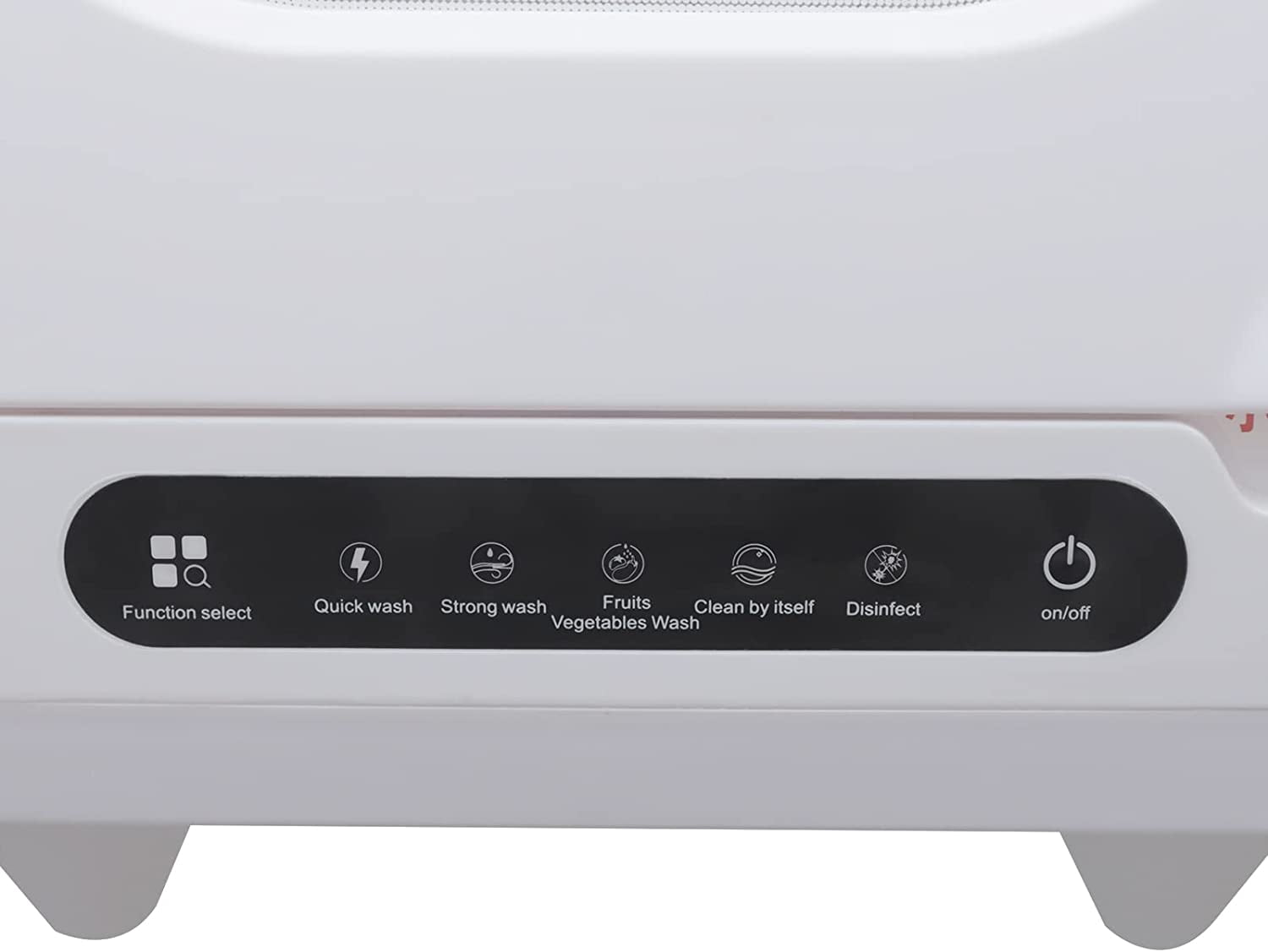 1200W Compact Dish Washing Machine Mini Portable Countertop Dishwasher with 5 Washing Programs, One-Button Start Intelligence Dishwashers for Apartments, Dorms, RVs, 40x40x45cm