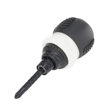 

Ratchet Screwdriver Cross Slot 2 Purpose Adjustable Mini Chrome Vanadium Alloy Steel HardwareGray