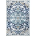 thumbnail image 2 of JONATHAN Y BOHEMIAN FLAIR 3 x 5 Area Rug, Anaise Ornate Medallion - Dark Blue/Gray, BMF112C-3, 2 of 6