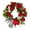Red, variant on 1 Wreath Red Geranium Wreath Spring Summer Front Door Red Geranium Summer Wreath Home Decor