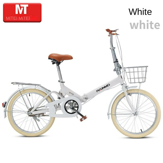 FJ Folding Bike Installation Free Super Lightweight Carrying 20 Inch Adult Work Shock Absorber Variable Speed Mountain Bike 2024