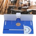 thumbnail image 1 of Aluminum Alloy Router Table Insert Plate Woodworking Tools for Routing Carving Milling, Flip Board Woodworking Benches Router Table Plate, 1 of 7