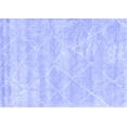 thumbnail image 1 of Ahgly Company Machine Washable Indoor Rectangle Trellis Blue Modern Area Rugs, 8' x 10', 1 of 4