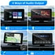 thumbnail image 5 of Pantalla automática inalámbrica para Apple CarPlay y Android VUKARUAL 7" HD, 5 of 7