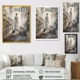 thumbnail image 4 of Designart "Stunning Girl By The Stairs II" Woman Romantic Canvas Art Print, 4 of 5