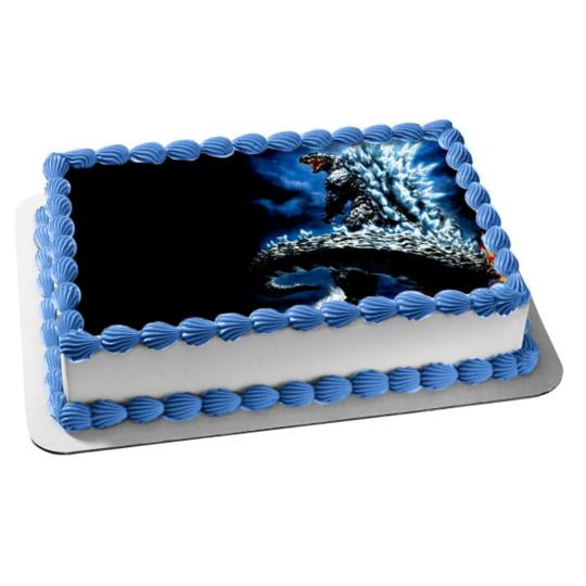Godzilla King Of The Monsters Razorback Edible Cake Topper Image Walmart Com