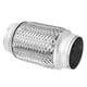 thumbnail image 1 of Tubo 2.5x6in Tubo Flexible De Escape Tubo De Junta Flexible Corrugado De Acero Inoxidable Accesorio Universal, 1 of 7