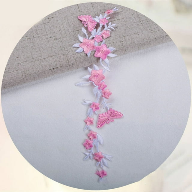 Handmade Embroidered Floral Patch Craft For Fabric Decoration Knitted Applique Artwork Ten Styles Sewing Patch For Clothes Bags Dress Jackets Jeans R Epair Decoration