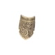 thumbnail image 1 of Dedal de costura, protector de dedos, anillo protector antideslizante de estilo vintage, Bronce, 1 of 9