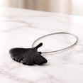 thumbnail image 2 of Evideco French Home Goods Osaka Ginkgo Leaf Black Curtain Tiebacks, 2 of 8