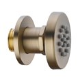 thumbnail image 1 of Bgsha 2inch Adjustable Body Round Rotatable Shower Head Massage Spa Side Spray Faucet, 1 of 5