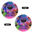 thumbnail image 2 of Zufioo Smiling Critters for Portable Pocket Makeup Mirror, Foldable Handheld Magnifying Beauty Mirror Suitable for Wallet Handbag for Women-Round Shape, 2 of 9