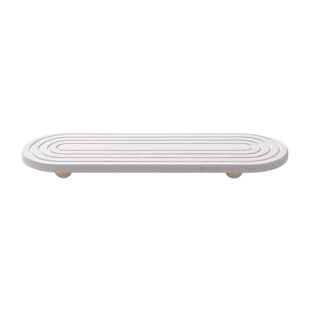 Estante De Almacenamiento De Silicona Organizador de fregadero de silicona gris oscuro, de secado rápido, para cocina y baño (1 unidad) JASKFLY