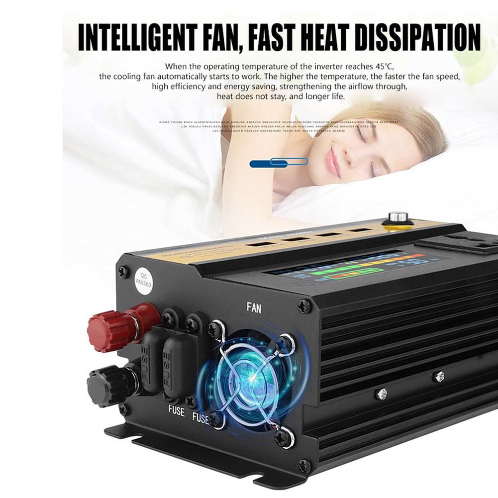 12000W sine wave inverter high power car inverter Solar inverter 12V-220V