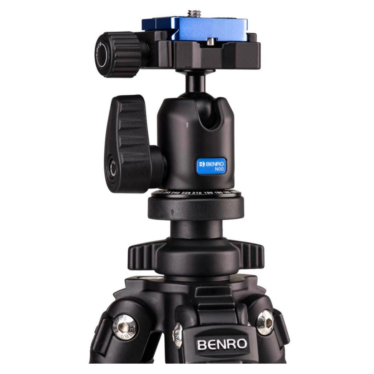 Benro Slim 4-Section Lightweight Carbon Fiber Tripod with Ball Head