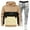 Khaki, variant on Popular Two-Piece Men's Sportswear High Quality Sportswear Two-Piece Fashion Men's Clothing Jogging Suit Sportswear Sets